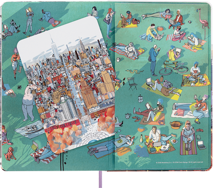 Cuaderno Ed. Limitada - I am the city - Nueva York - T. Dura - Large - De rayas
