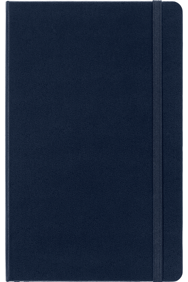 Cuaderno Clásico expanded - Tapa Dura - Large - Azul Zafiro - Lisa