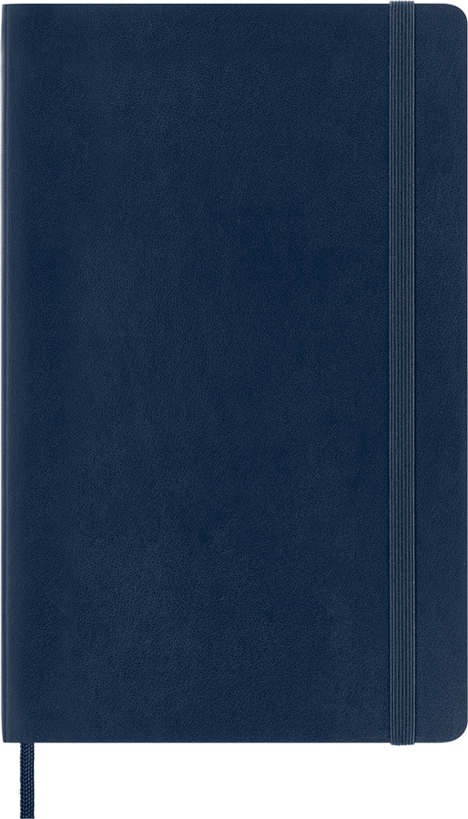 Cuaderno Clásico - Tapa Blanda - Large - Azul zafiro - Lisa