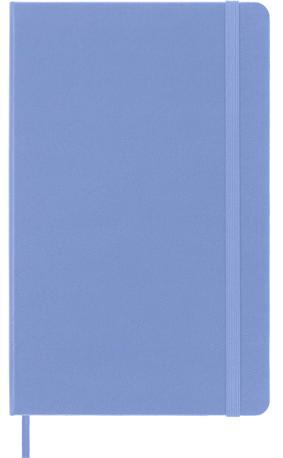 Cuaderno Clásico - Tapa dura - Large - Azul hortensia - Lisa