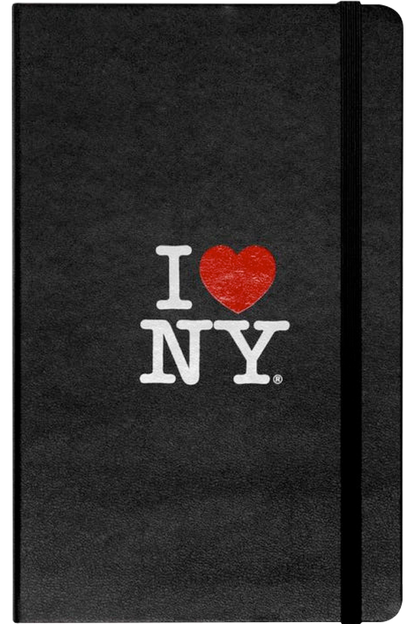 Cuaderno Ed. Limitada - I Love NY - Tapa Dura - Large - Negro - De rayas