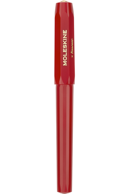 Bolígrafo Moleskine x Kaweco - Rojo - 1.0 MM - Tinta azul