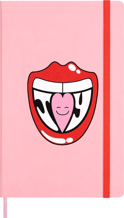 Cuaderno Ed. Limitada - Marc Jacob. Hattie Stewart - T. Dura - Large - Rosa - De rayas