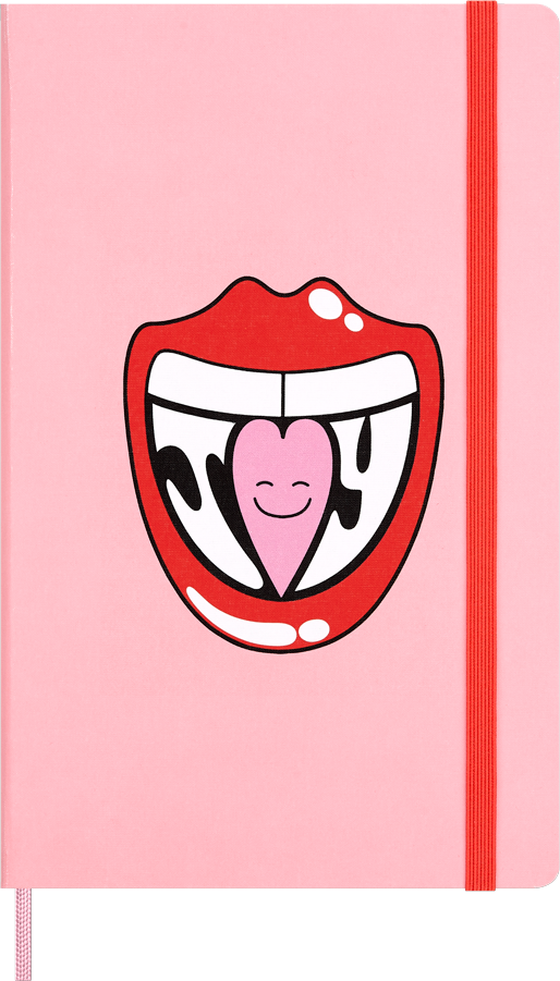 Cuaderno Ed. Limitada - Marc Jacob. Hattie Stewart - T. Dura - Large - Rosa - De rayas