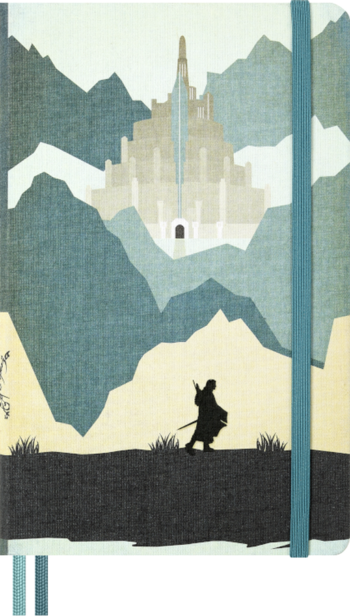 Cuaderno El Señor de los Anillos. Aragorn - T. Dura - Large - De rayas