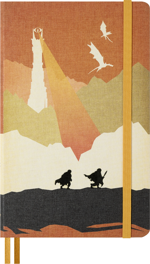 Cuaderno El Señor de los Anillos. Frodo y Sam - T. Dura - Large - De rayas