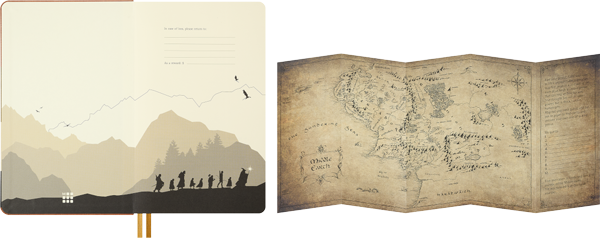 Cuaderno El Señor de los Anillos. Frodo y Sam - T. Dura - Large - De rayas
