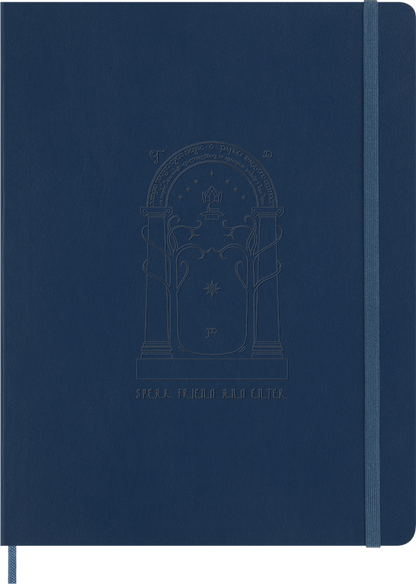 Cuaderno El Señor de los Anillos. Gandalf - T. Blanda - XL - De rayas