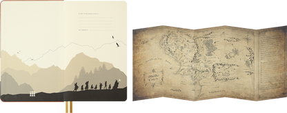 Cuaderno El Señor de los Anillos. Frodo y Sam - T. Dura - Large - Lisa
