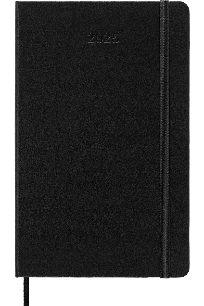 Agenda 2025 - PRO Semanal vertical - Tapa dura - Large - Negro