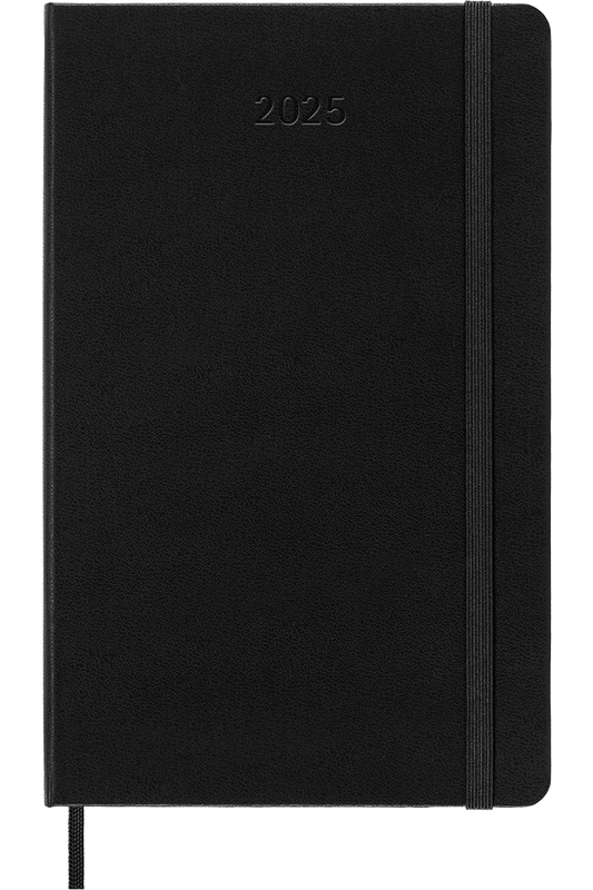 Agenda 2025 - PRO Semanal vertical - Tapa dura - Large - Negro