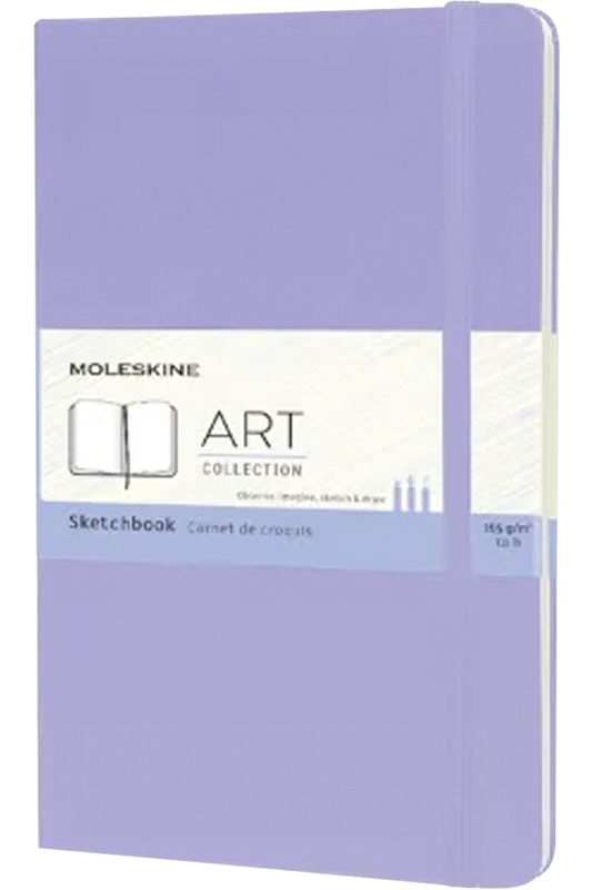 Cuaderno para dibujo - Tapa dura - Large - Violeta