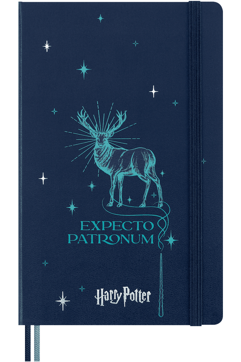 Cuaderno Ed. Limitada - Harry Potter, Expecto Patronum - Tapa dura - Large - De rayas