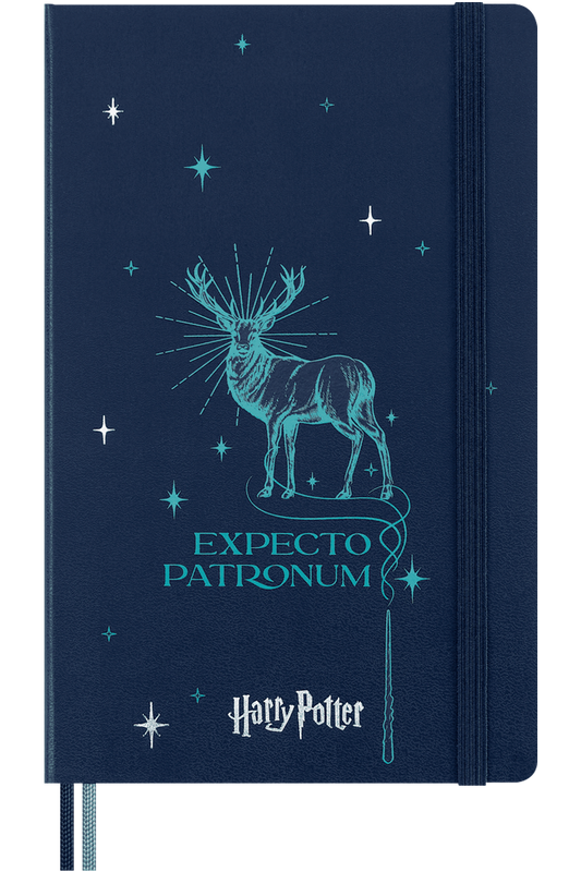 Cuaderno Ed. Limitada - Harry Potter, Expecto Patronum - Tapa dura - Large - De rayas