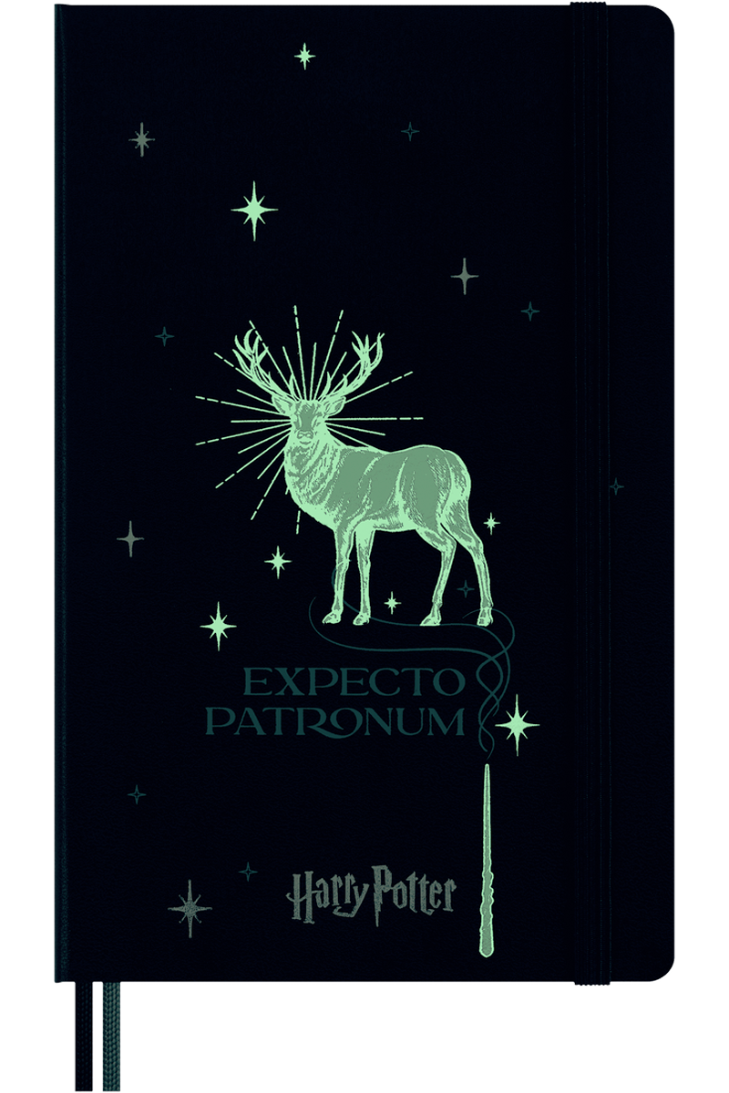 Cuaderno Ed. Limitada - Harry Potter, Expecto Patronum - Tapa dura - Large - De rayas