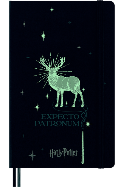 Cuaderno Ed. Limitada - Harry Potter, Expecto Patronum - Tapa dura - Large - De rayas