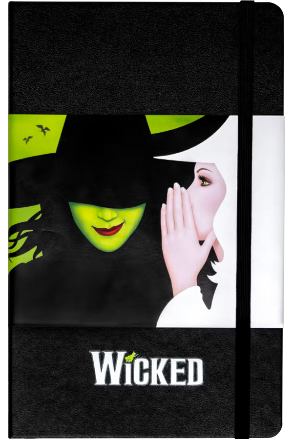 Cuaderno Ed. Limitada - Wicked - Tapa Dura - Large - De rayas