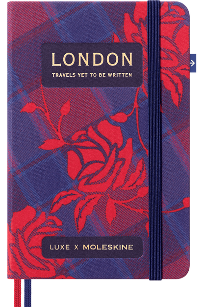 Cuaderno guía de viaje London LUXE x Moleskine