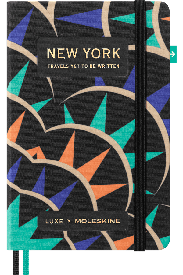 Cuaderno guía de viaje New York LUXE x Moleskine
