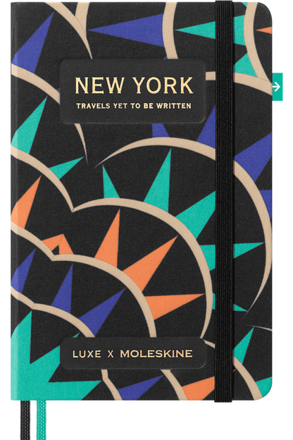 Cuaderno guía de viaje New York LUXE x Moleskine
