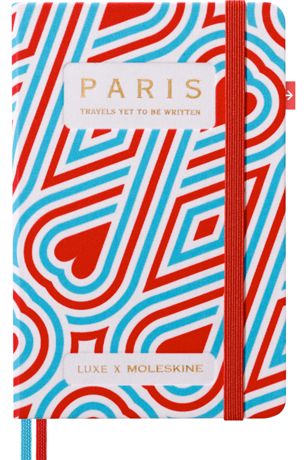 Cuaderno guía de viaje Paris LUXE x Moleskine