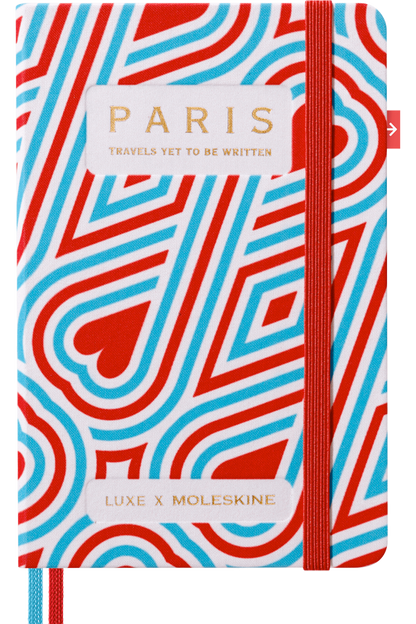 Cuaderno guía de viaje Paris LUXE x Moleskine
