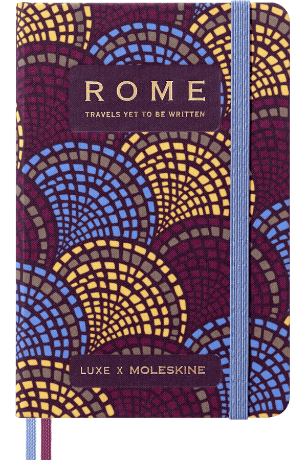 Cuaderno guía de viaje Roma LUXE x Moleskine