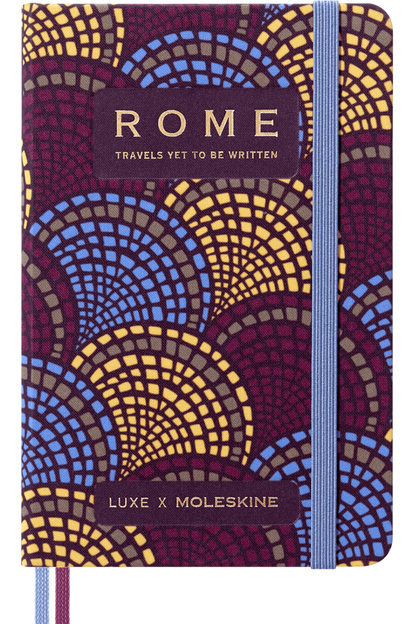 Cuaderno guía de viaje Roma LUXE x Moleskine
