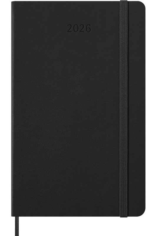Agenda 2026 - Diaria - Tapa dura - Large - Negro