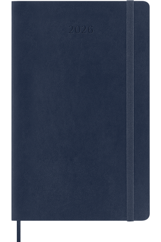 Agenda 2026 - Semanal - Tapa blanda - Large - Azul zafiro