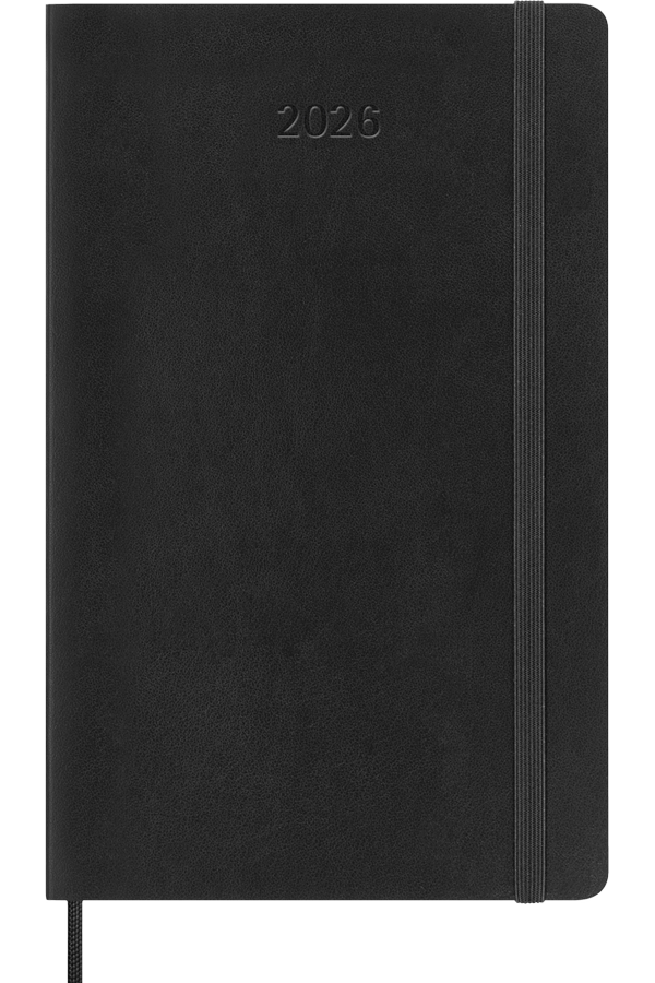 Agenda 2026 - Semanal - Tapa blanda - Large - Negro