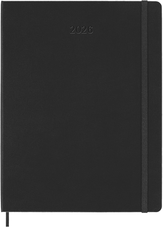 Agenda 2026 - Semanal - Tapa dura - XL - Negra