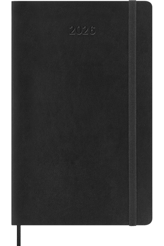 Agenda 2026 - Mensual - Tapa blanda - Large - Negro