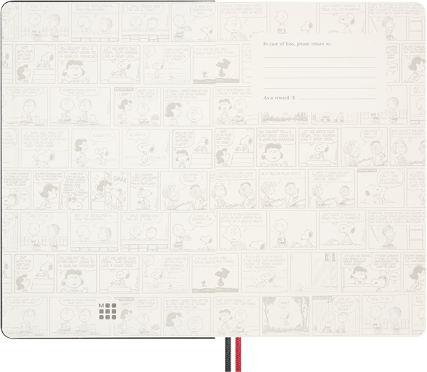 Cuaderno Peanuts Snoopy - Tapa dura - Large - De rayas