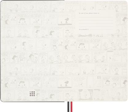 Cuaderno Peanuts Snoopy - Tapa dura - Large - De rayas