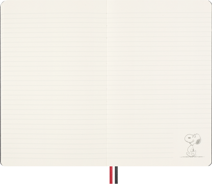 Cuaderno Peanuts Snoopy - Tapa dura - Large - De rayas