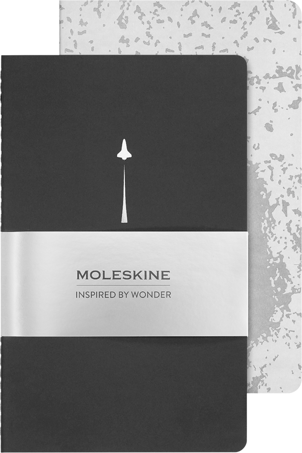 Limited Cahier. Set de 2 - Nasa - Tapa Blanda - Large - Lisa