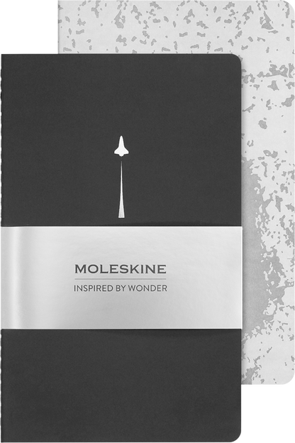 Limited Cahier. Set de 2 - Nasa - Tapa Blanda - Large - Lisa