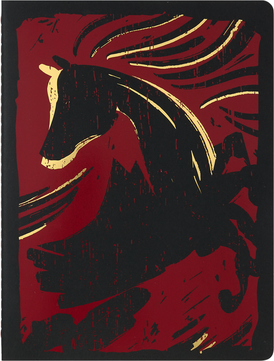Libretas Cahier Ed. Limitada - Año del Caballo - XL - De rayas