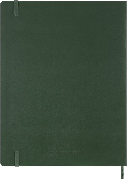 Agenda Essential Oct26-Dic27 - S. vertical - T. Blanda - XXL - Verde mirto
