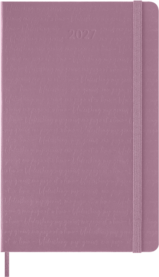 Agenda 2027 - Diaria - T. Dura - Large - Rosa majestuoso