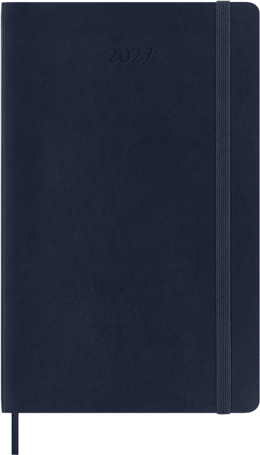 Agenda 2027 - Diaria - T. Blanda - Large - Azul zafiro