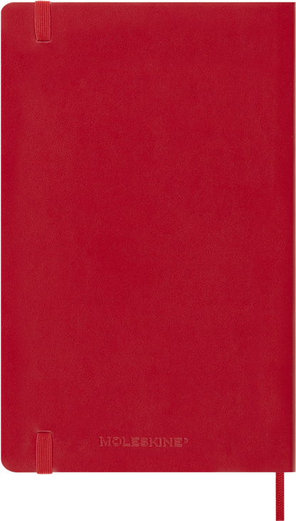 Agenda 2027 - Diaria - T. Blanda - Large - Rojo escarlata