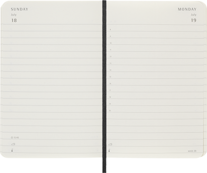Agenda 2027 - Diaria - T. Blanda - Pocket - Negro