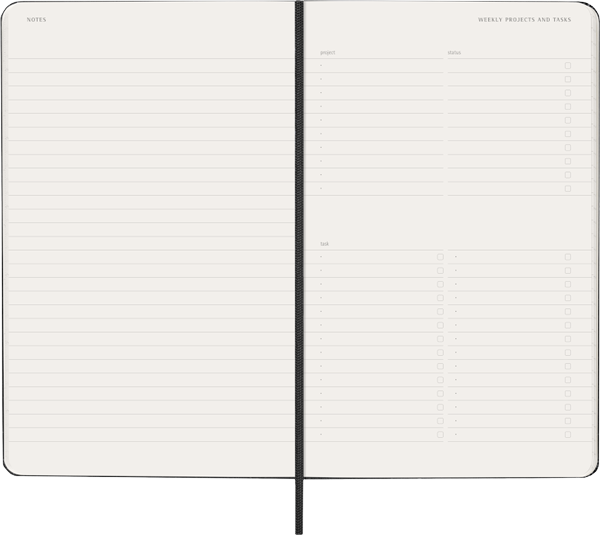 Agenda 2027 - PRO Semanal vertical - T. Dura - Large - Negro