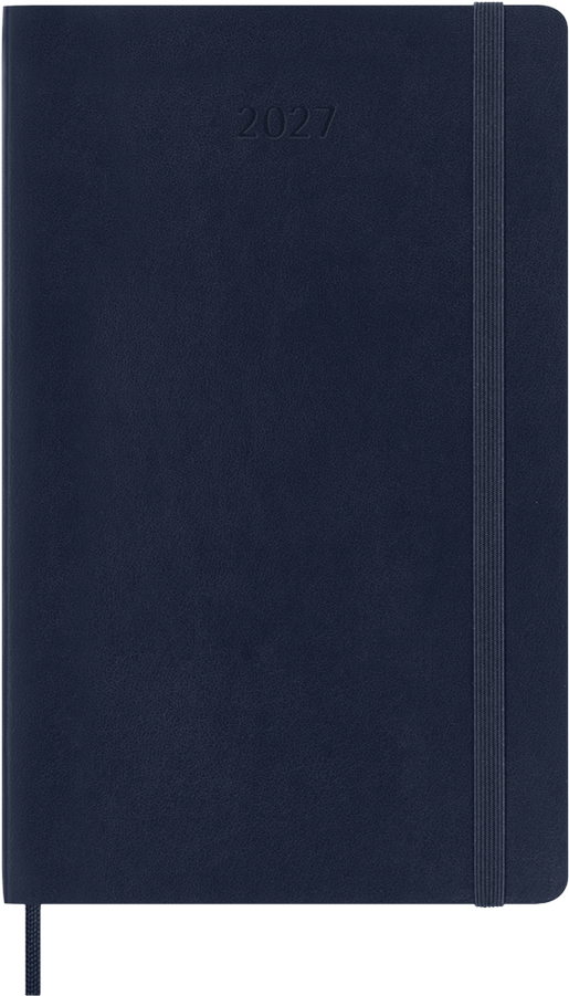 Agenda 2027 - Semanal - T. Blanda - Large - Azul zafiro