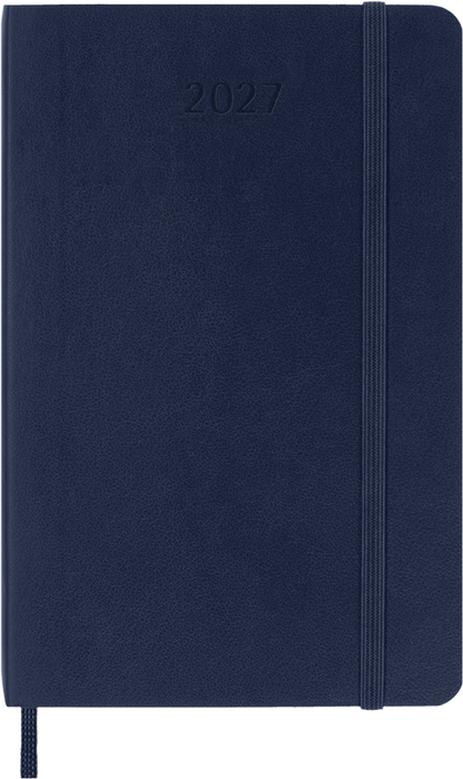Agenda 2027 - Semanal - T. Blanda - Pocket - Azul zafiro
