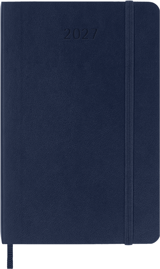 Agenda 2027 - Semanal - T. Blanda - Pocket - Azul zafiro