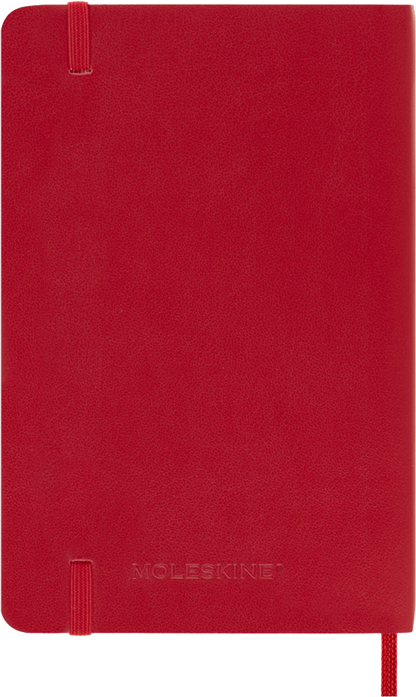 Agenda 2027 - Semanal - T. Blanda - Pocket - Rojo escarlata