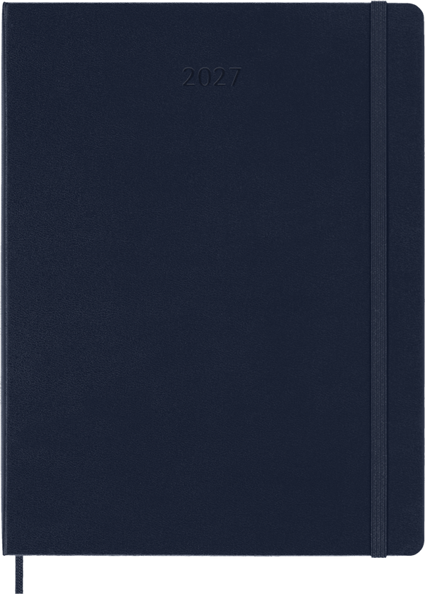 Agenda 2027 - Semanal - T. Dura - XL - Azul zafiro